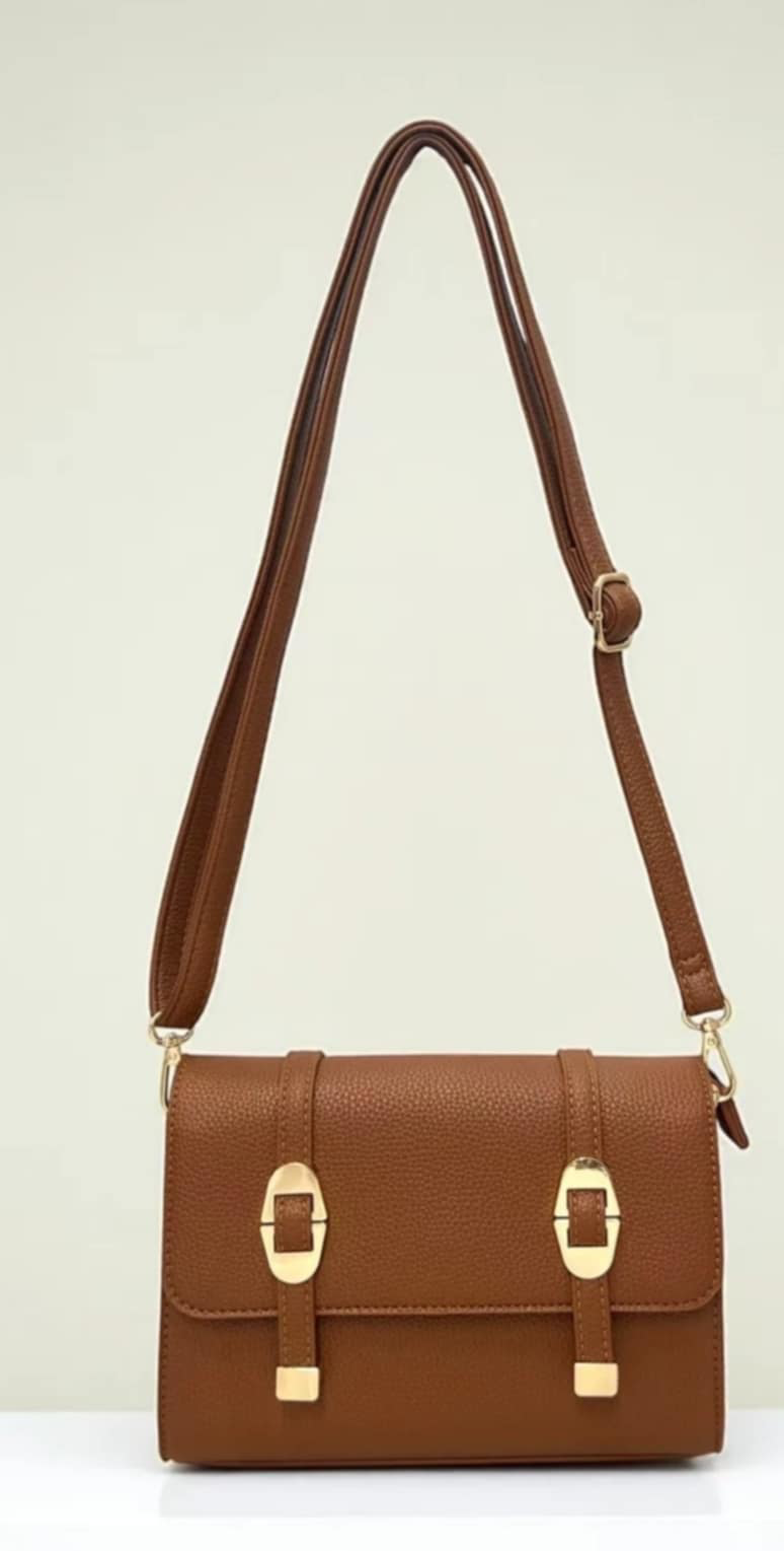 Sac bandoulière marron chic pour femme – Élégance & praticité au quotidien